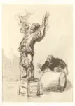 Anonimo , Daumier, Honor&eacute; - sec. XIX - Un paillasse