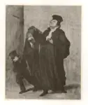 Anonimo , Daumier, Honor&eacute; - sec. XIX - Le proc&egrave;s perdu