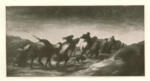 Daumier, Honoré , Traversata a cavallo