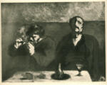 Daumier, Honoré , Au Café
