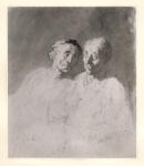 Daumier, Honoré , Deux buveurs -
