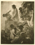 Daumier, Honoré , Condannato dalla folla