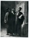 Anonimo , Daumier, Honor&eacute; - sec. XIX - Les Avocats