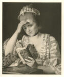 Anonimo , David, Jacques-Louis - sec. XVIII - Portrait of Madame Buron