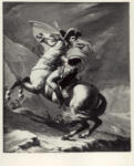 Anonimo , David, Jacques-Louis - sec. XVIII/ XIX - Bonaparte a cavallo