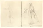 David, Jacques-Louis , Schizzo di incoronazione di una regina