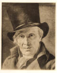 David, Jacques-Louis , Ritratto di uomo con cappello
