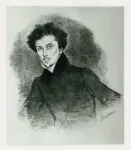 Deveria, Achille , Alexandre Dumas