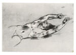 Delacroix, Eugène , Studio per il "Dante e Virgilio"" -
