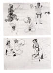 Delacroix, Eugène , Studi da miniature persiane