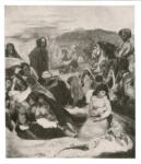 Delacroix, Eugène , Bozzetto per il "Massacro di Scio"