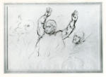 Anonimo , Delacroix, Eugène - sec. XIX - Les Convulsionnaires de Tanger