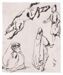 Delacroix, Eugène , Pagina d'album