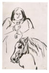 Delacroix, Eugène , Balzac e il suo cavallo