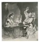 Anonimo , Delacroix, Eug&egrave;ne - sec. XIX - L'eremita di Copmanhurst