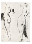 Delacroix, Eugène , Studio di nudi