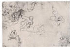 Delacroix, Eugène , Studio per la "Battaglia di Taillebourg"