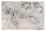 Delacroix, Eugène , Studio per la "Battaglia di Taillebourg"
