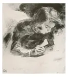 Anonimo , Delacroix, Eug&egrave;ne - sec. XIX - Ritratto di Maurizio Sand