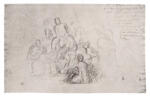 Delacroix, Eugène , Studio per la "Presa di Costantinopoli"