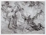 Delacroix, Eug&egrave;ne , Trionfo del genio