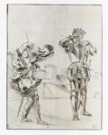 Delacroix, Eugène , Amleto scorge lo spettro del padre