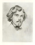 Anonimo , Delacroix, Eugène - sec. XIX - Autoritratto
