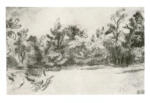 Delacroix, Eugène , La foresta di Sénart