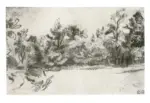 Delacroix, Eug&egrave;ne , La foresta di S&eacute;nart