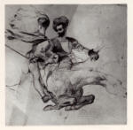 Delacroix, Eugène , La course à l'abîme