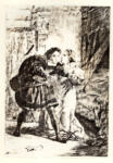 Delacroix, Eugène , Adelheid gibt Franz das Gift
