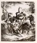 Delacroix, Eug&egrave;ne , Weislingens Gefangennahme