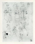 Delacroix, Eugène , Studi orientali