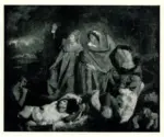 Delacroix, Eug&egrave;ne , Studio per dante e virgilio che attraversano lo stige