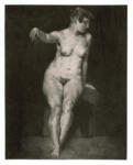 Delacroix, Eugène , Studio di nudo