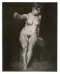 Anonimo , Delacroix, Eug&egrave;ne - sec. XIX - Studio di nudo