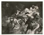 Anonimo , Delacroix, Eug&egrave;ne - sec. XIX - La morte di Sardanapalo