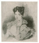 Anonimo , Delacroix, Eugène - sec. XIX - Ritratto della signora Pierret
