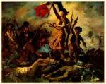 Delacroix, Eugène , La libertà che guida il popolo