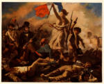 Anonimo , Delacroix, Eugène - sec. XIX - La libertà che guida il popolo (il 28 luglio 1830)