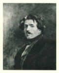 Anonimo , Delacroix, Eugène - sec. XIX - Autoritratto