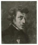 Delacroix, Eugène , Ritratto di Federico Chopin
