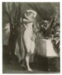 Anonimo , Delacroix, Eug&egrave;ne - sec. XIX - La donna che si pettina