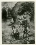 Delacroix, Eugène , Tobie et l'ange