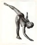 Degas, Edgar , Piegamento di una danzatrice