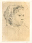 Anonimo , Degas, Edgar - sec. XIX - Portrait de Julie Bellelli