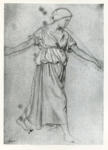 Degas, Edgar , Donna con braccia e gambe divaricate