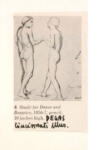 Degas, Edgar , Study for Dante and Beatrice