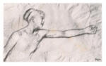 Degas, Edgar , - Ballerina che tende il braccio