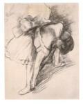 Degas, Edgar , - Ballerina: esercizi preparatori